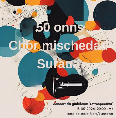 50 onns Chor mischedau Suraua - concert da giubileum 'retrospectiva'