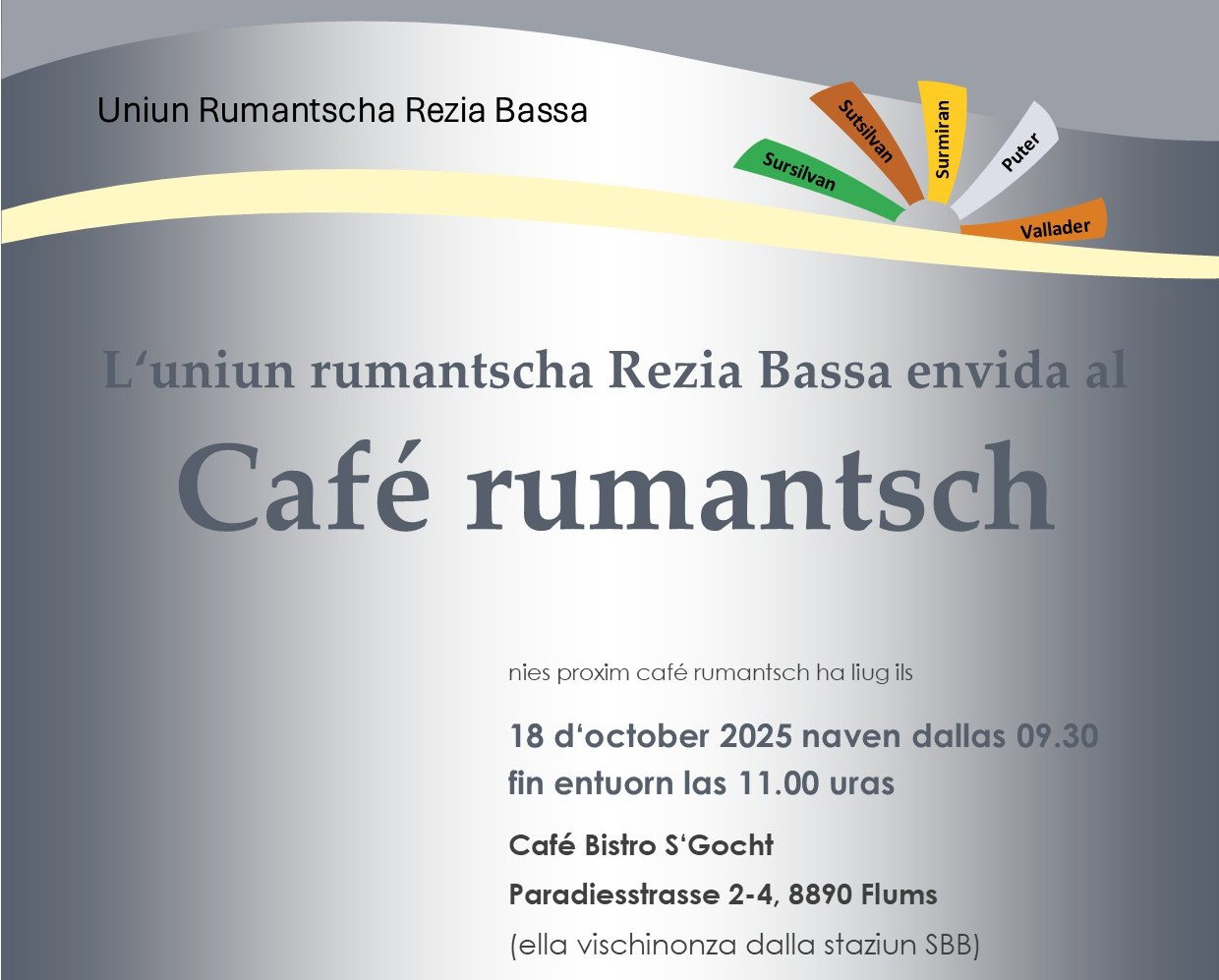 Café Rumantsch a Flums