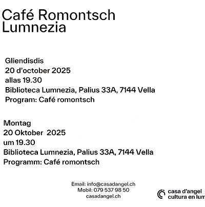 Café Romontsch Lumnezia