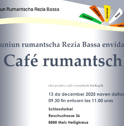 Café Rumantsch a Mels Heiligkreuz