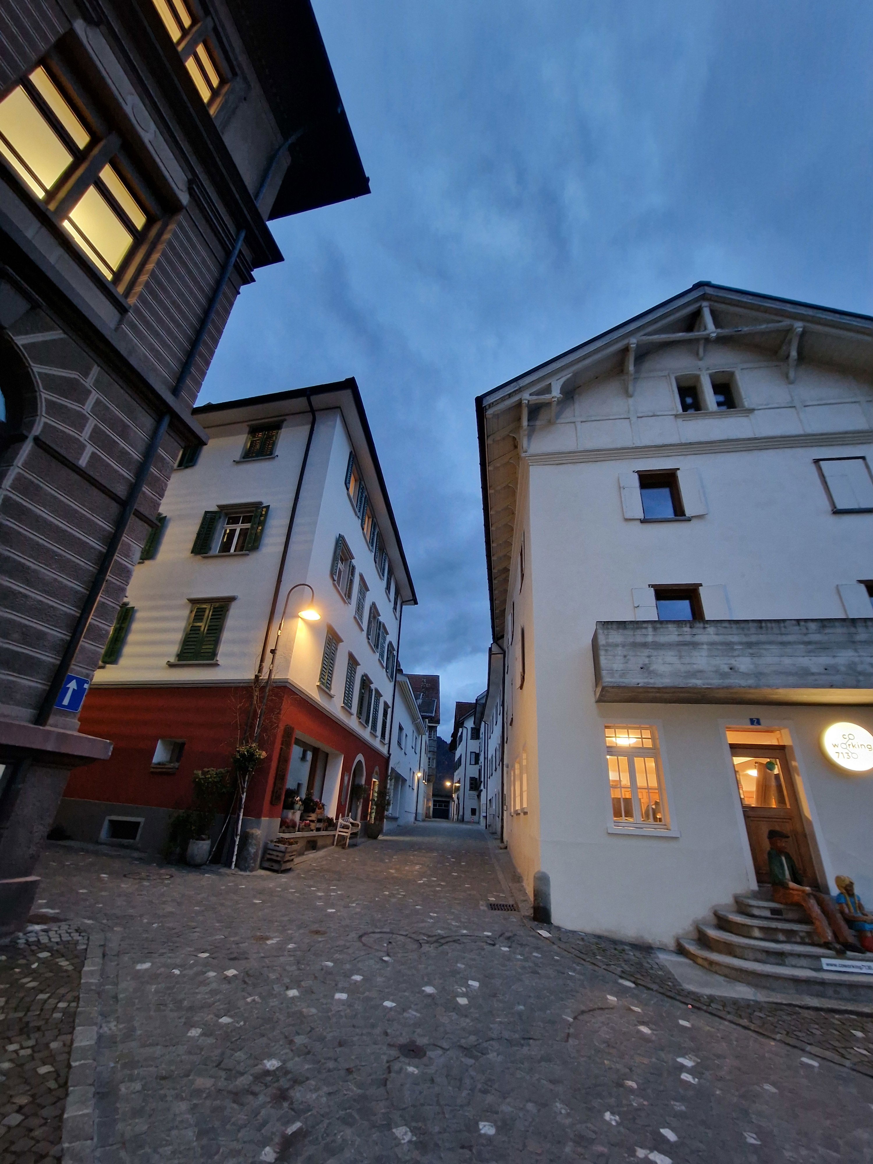 Städtli aviert a Glion