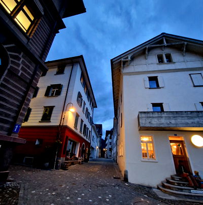 Städtli aviert a Glion