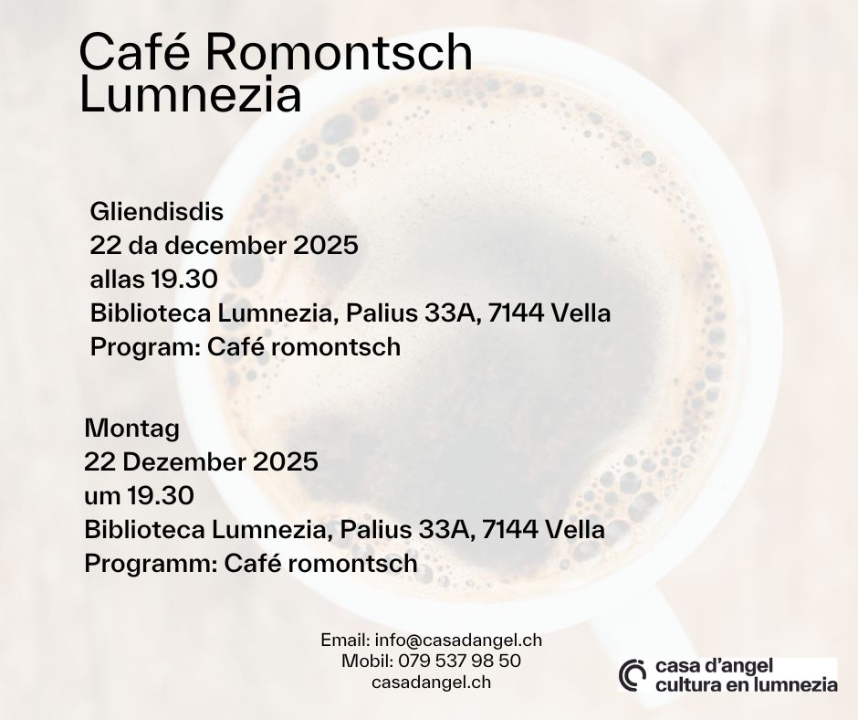 Café Romontsch Lumnezia