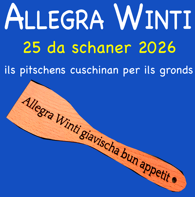 Allegra Winti - ils pitschens cuschinan per ils gronds