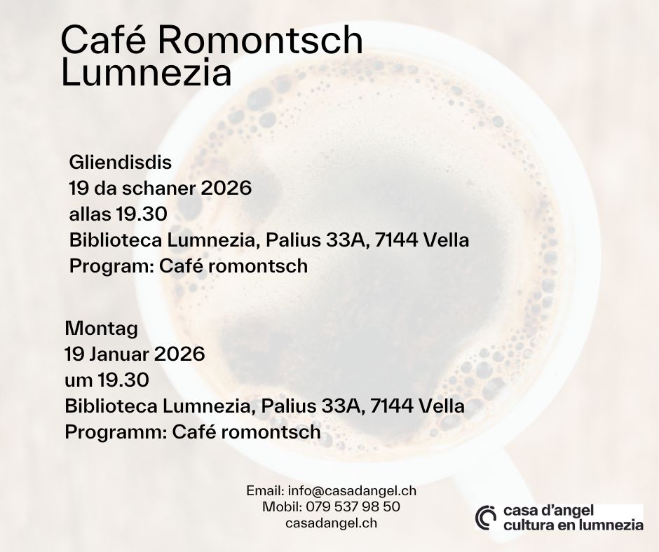 Café Romontsch Lumnezia
