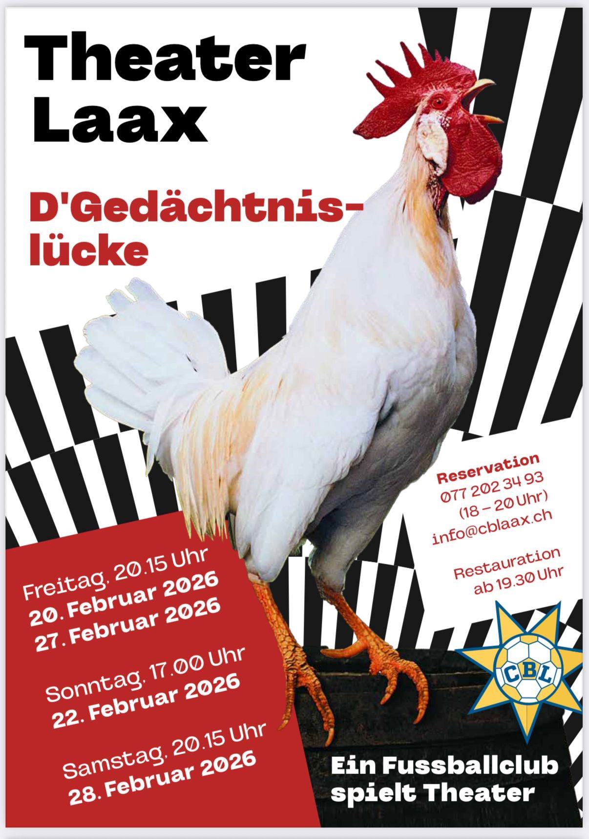 Teater Laax - D'Gedächtnislücke