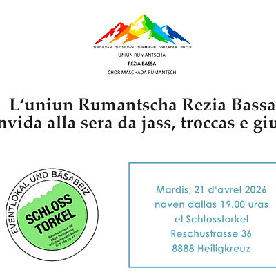 Sera da jass, troccas e giugs