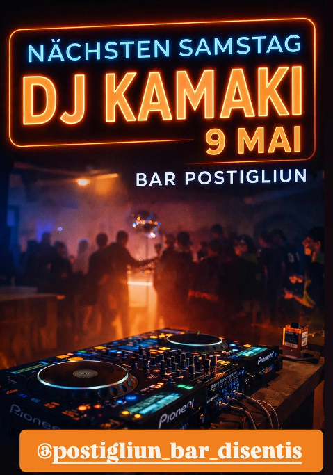 DJ KAMAKI en la BAR POSTIGLIUN