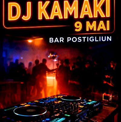 DJ KAMAKI en la BAR POSTIGLIUN