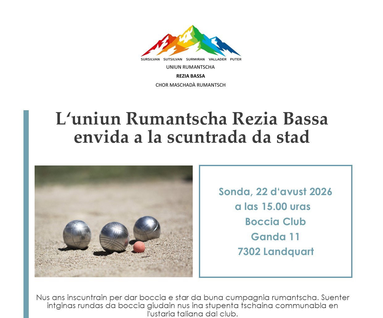 scuntrada da stad