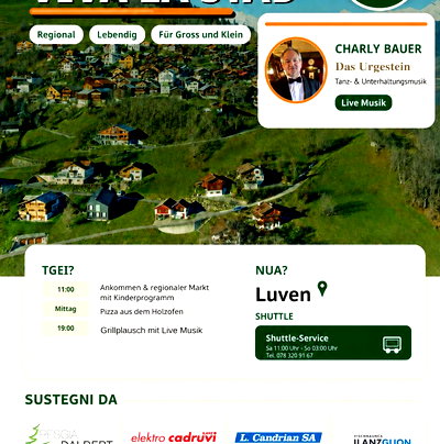 Fiasta dal vitg "viva la stad" a Luven