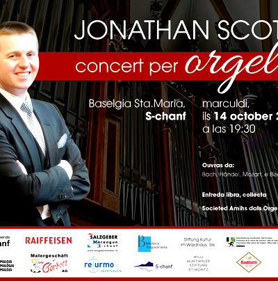 Concert d'orgel da Jonathan Scott, Manchester (GB)